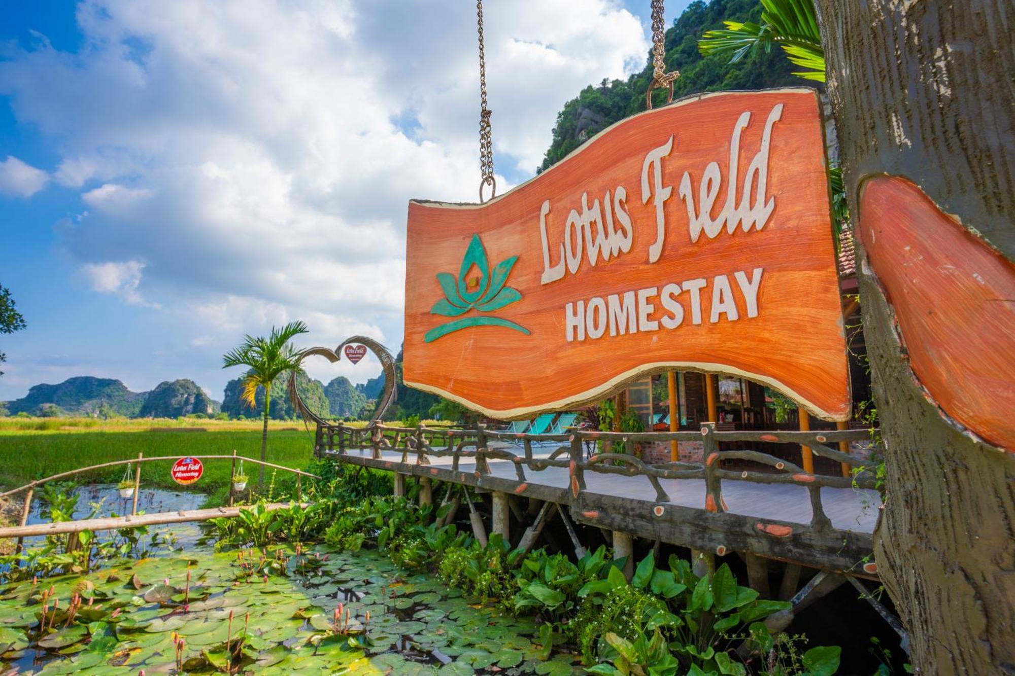 Lotus Field Homestay Ninh Binh Bagian luar foto